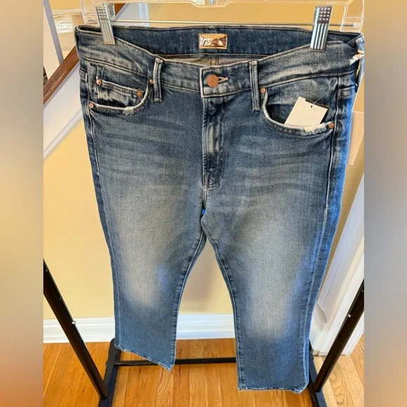 NWT Mother The Outsider Ankle in High on The Hog : 30 - Picture 3 of 11